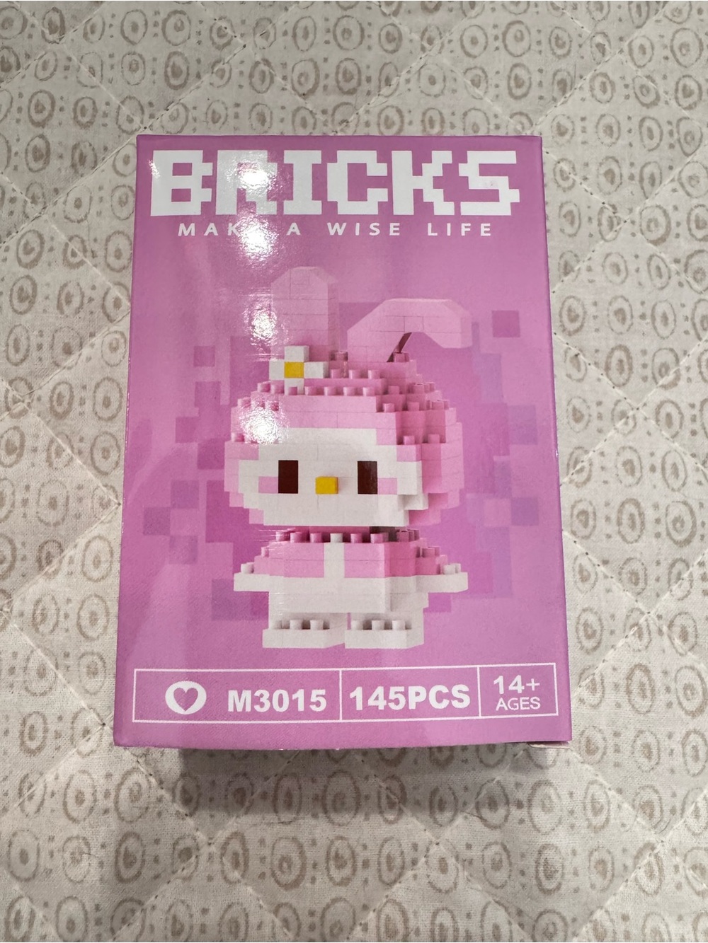 BRICKS Sanrio My Melody Building blocks Set 145 pieces